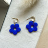 Huggies Hoop Earrings/ Daisy Design