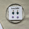 Set of Two Mini Earrings Earrings