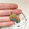 Small Brass Dangles Earrings/ Pick One
