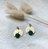 Pretty Brass Little Dangly Earrings