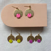 Pretty Brass Little Dangly Earrings