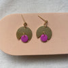 Pretty Brass Little Dangly Earrings