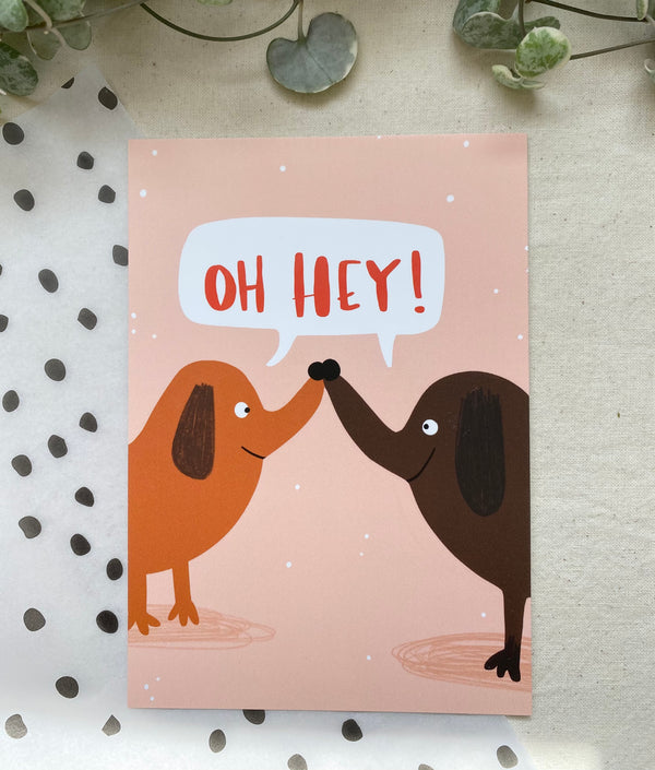 Oh Hey! Postcard