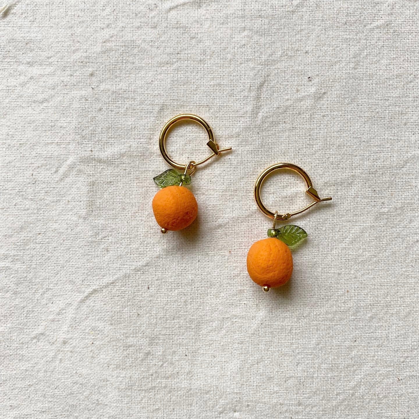 Fruit Hoop Earrings