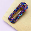 One Resin Barrette Hair Clips