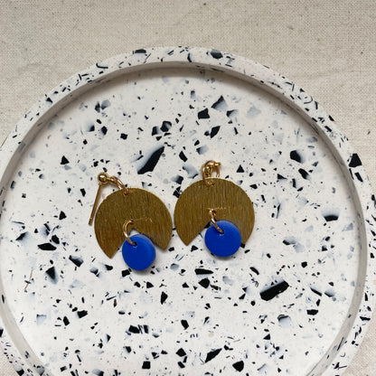 Small Brass Dangles Earrings/ Pick One
