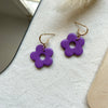 Huggies Hoop Earrings/ Daisy Design