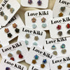 Set of Two Resin Stud Earrings/ Lucky Dip
