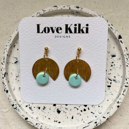 Small Brass Dangles Earrings/ Pick One